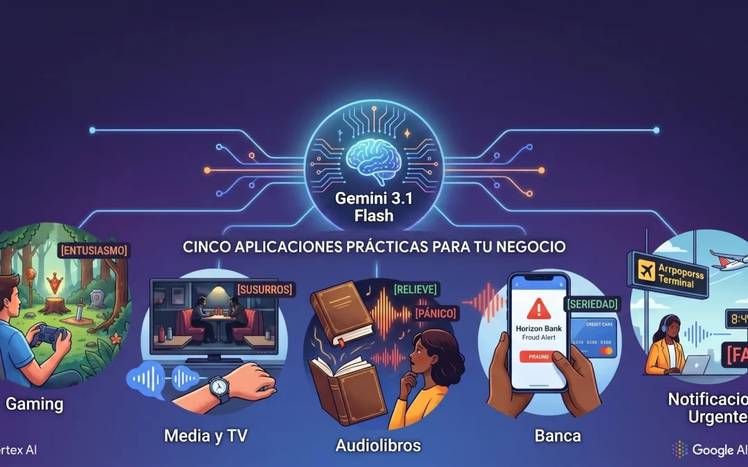 Revoluciona la Experiencia de Usuario con Gemini 3.1 Flash TTS
