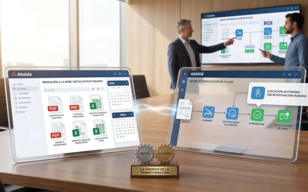 Diferencias entre automatización vs digitalización en la nube corporativa por Abside
