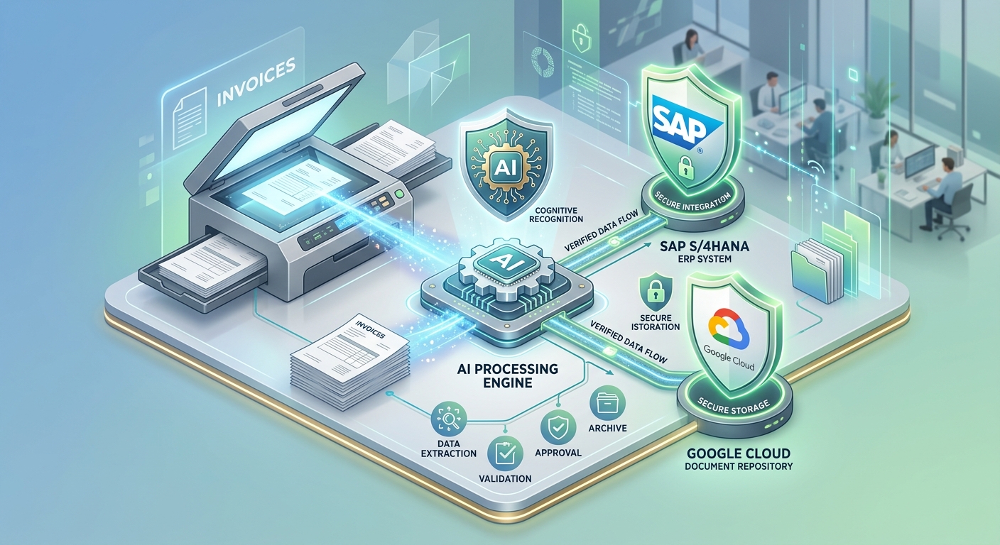 Plataforma de gestión documental inteligente AbsiDoc integrada con Google Cloud